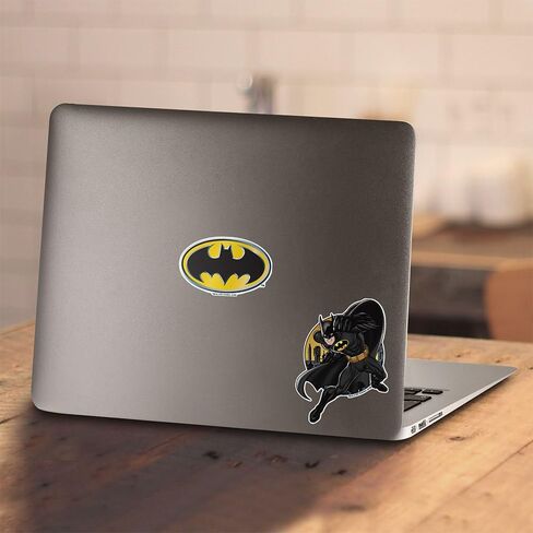 Popfunk Classic Batman Classic Logo Pull-Over Hoodie Sweatshirt & Stickers in Saudi Arabia