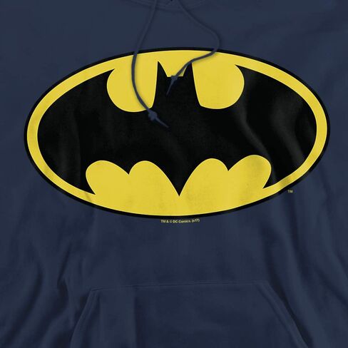 Popfunk Classic Batman Classic Logo Pull-Over Hoodie Sweatshirt & Stickers in Saudi Arabia