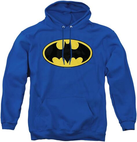 Popfunk Classic Batman Classic Logo Pull-Over Hoodie Sweatshirt & Stickers in Saudi Arabia