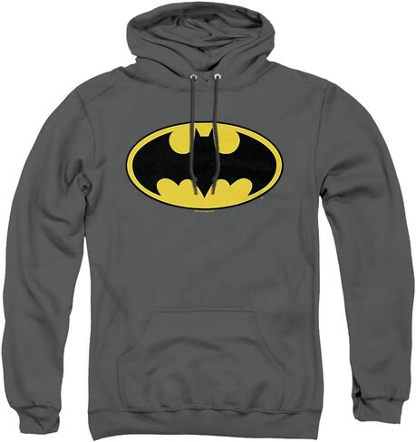 Popfunk Classic Batman Classic Logo Pull-Over Hoodie Sweatshirt & Stickers in Saudi Arabia