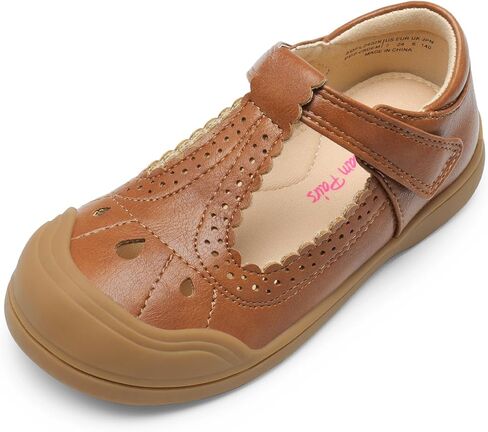 DREAM PAIRS Toddler Little Girls Mary Jane School Uniform Dress Shoes T-Strap Ballet Flats in Saudi Arabia