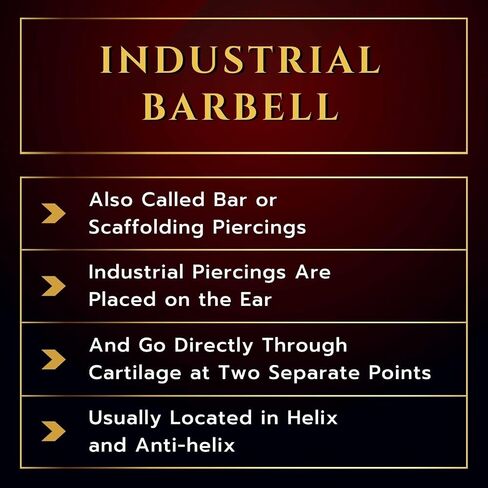 Surgical Steel 16g barbell industrial Casted arrow Piercing Jewelry Cartilage Earring Scaffold Ear 4mm Cone More Choices in Saudi Arabia