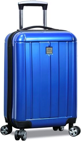 World Traveler Contour 3-Piece Hardside Spinner Luggage Set with TSA Lock, Apple Green, One Size in Saudi Arabia