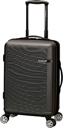 Rockland Skyline Hardside Spinner Wheel Luggage, Blue, 3-Piece Set (20/24/28) in Saudi Arabia