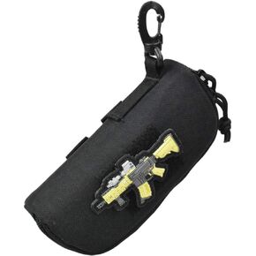 JFFCESTORE Sunglasses Hard Case Tactical Molle Eyeglasses sturdy Case Portable Hard Glasses Carrying Case in Kuwait