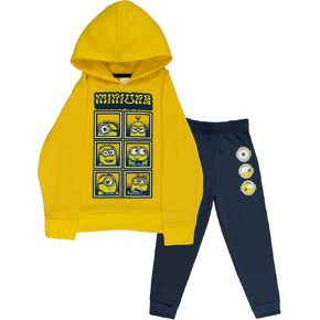 مجموعة ملابس رياضية للأولاد من Universal Studios Despicable Me Minions Fleece Sweatshirt & Joggers in Kuwait