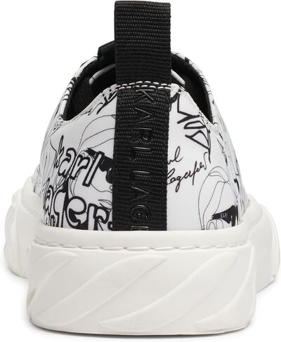 Karl Lagerfeld Paris Men's Logo Rubber Sole Low Top Sneaker in Saudi Arabia