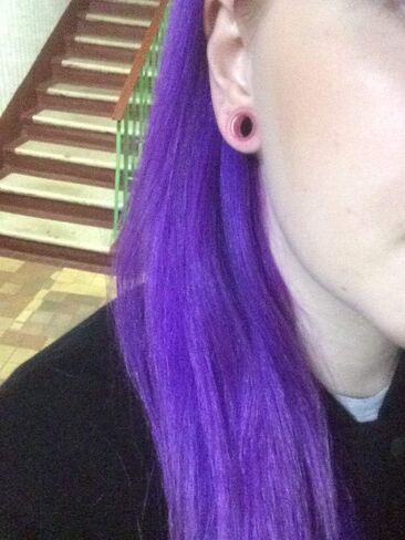 IPINK-9 أزواج من سدادات الأذن من الأكريليك بالأشعة فوق البنفسجية مزدوجة متوهجة سدادات الأذن المتوسعة ومقاييس الأذن للثقب 12G-1'' in Kuwait