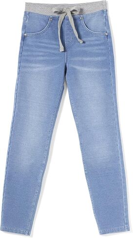 HUE Girls' Sweatshirt Denim Leggings in Saudi Arabia