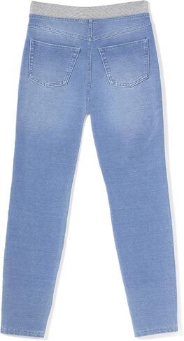 HUE Girls' Sweatshirt Denim Leggings in Saudi Arabia
