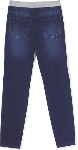 HUE Girls' Sweatshirt Denim Leggings in Saudi Arabia