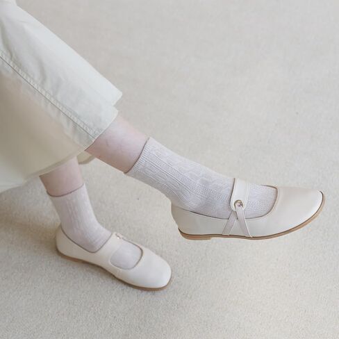 albagu Womens Ruffle Socks Casual Soft Cotton Crew Socks for Women Girls Cute Frilly Ankle Socks 5/6 Pack in Kuwait