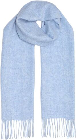 EVSEG 100% Mongolian Cashmere Winter Scarf | Imported Cashmere | Men and Women | 25x170cm in Saudi Arabia