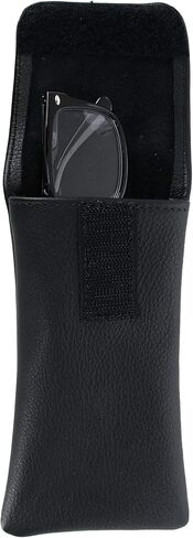 CTM® Leather Eyeglass Case with Holster Clip in Saudi Arabia