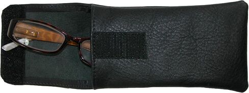 CTM® Leather Eyeglass Case with Holster Clip in Saudi Arabia