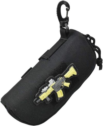 JFFCESTORE Sunglasses Hard Case Tactical Molle Eyeglasses sturdy Case Portable Hard Glasses Carrying Case in Kuwait
