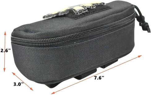 JFFCESTORE Sunglasses Hard Case Tactical Molle Eyeglasses sturdy Case Portable Hard Glasses Carrying Case in Kuwait