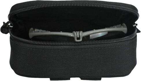 JFFCESTORE Sunglasses Hard Case Tactical Molle Eyeglasses sturdy Case Portable Hard Glasses Carrying Case in Kuwait