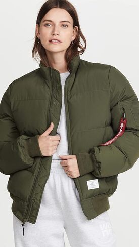 سترة طيران مبطنة للنساء من Alpha Industries Ma-1 in Kuwait