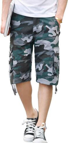 CANASOUR Outdoor Men's Twill-Cargo Shorts in Saudi Arabia