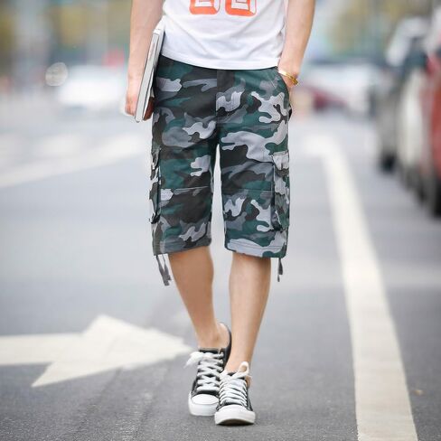 CANASOUR Outdoor Men's Twill-Cargo Shorts in Saudi Arabia