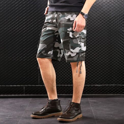 CANASOUR Outdoor Men's Twill-Cargo Shorts in Saudi Arabia
