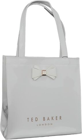 Ted Baker Aracon Plain Bow Small Icon Bag (Light Grey) in Saudi Arabia