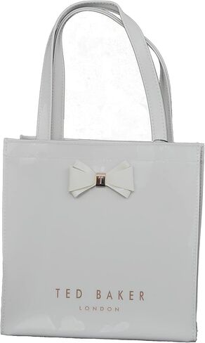 Ted Baker Aracon Plain Bow Small Icon Bag (Light Grey) in Saudi Arabia