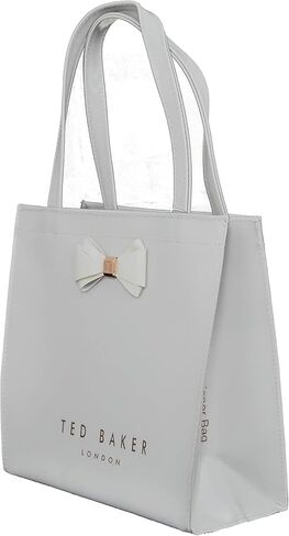Ted Baker Aracon Plain Bow Small Icon Bag (Light Grey) in Saudi Arabia