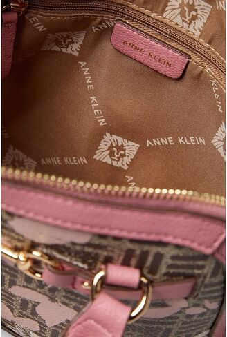 Anne Klein Mini Convertible Top Handle with Floral Overlay in Kuwait