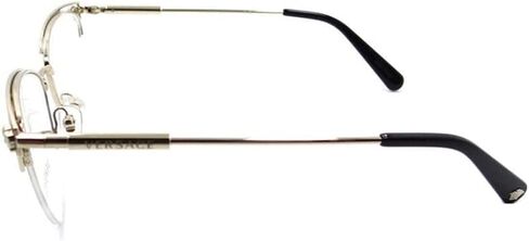 Versace VE 1280 1252 Pale Gold Metal Cat-Eye Eyeglasses 55mm in Saudi Arabia