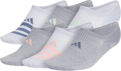 adidas womens Superlite 3.0 Super No Show Athletic Socks (6-pair) Ultra Low-profile With Targeted Cushion in Saudi Arabia
