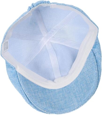 Leucos Ticte Men Women Casual Beret Ivy Flat Forward Cap Cabbie Newsboy Hat Style Gatsby Breathable Boina Mesh Caps in Saudi Arabia