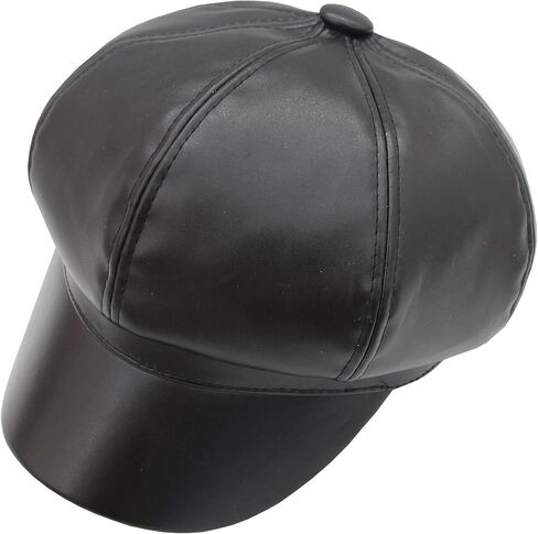 Black PU Hat Rain Hat in Kuwait