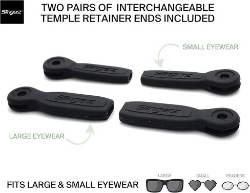 حبل النظارات الشمسية من جلد الفلين الفاخر من SLINGERZ | أحزمة النظارات وسلاسل النظارات المريحة والأنيقة | يناسب جميع النظارات in Kuwait