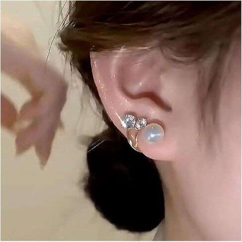 2 Pairs Lymphvity Germanium Earrings CZ Zircon Acupressure Lymphatic Drainage Earrings Halolux Lymphatic Germanium Earrings Lymphatic Earrings for Women Jewelry Gift in Saudi Arabia