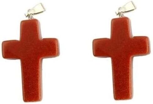 DHYANARSH Jasper Stone Cross in Kuwait