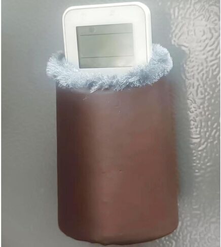 حافظة إطار نظارات مغناطيسية من QIAOTLB، إطار نظارات مبطن بالقطيفة، إطار نظارات ثلاثي الأبعاد، مناسب للمكتب بجانب السرير والثلاجة وما إلى ذلك. in Kuwait