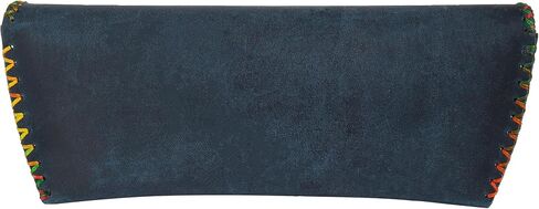 HALILAKA STORE Leather Sunglasses Case, Genuine Leather Eyeglass Case - Reading Glasses Case- Glasses Case Flexible Sunglasses Pouch Slim Case for Men and Women in Saudi Arabia