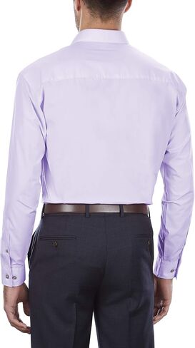 Unlisted by Kenneth Cole mens Regular Fit Solid Dress Shirt, Lilac, 18 -18.5 Neck 36 -37 Sleeve XX-Large US in Saudi Arabia