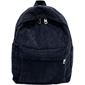 AWXZOM corduroy backpack for women backpack purse for women small size kawaii backpack canvas backpack for women (khaki)