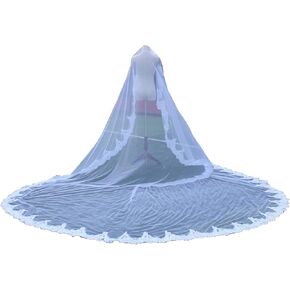 LRFDRESS Long Cathedral tail Ivory White Wedding Veils for bride Bridal veil Accessories in Saudi Arabia