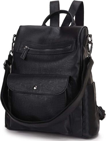Backpack Purse for Women,Fashion Anti-Theft PU Leather Travel Shoulder Bag for Ladies Large Satchel VONXURY in Saudi Arabia