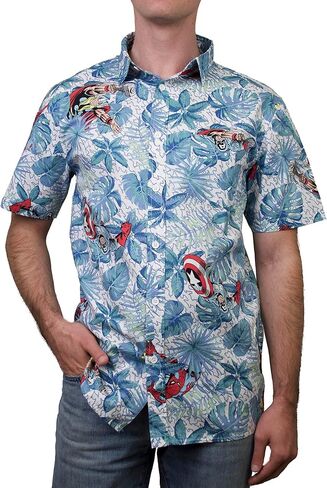 Marvel Men's Button Down Shirt in Kuwait