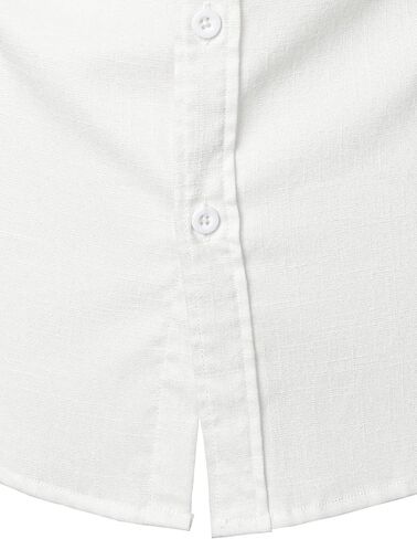 PARKLEES Men's Casual Button Down Shirt Summer Hipster Slim fit Short Sleeve Shirts in Saudi Arabia