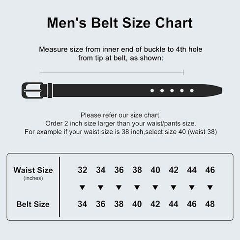 PIJUSHI Crocodile Leather Belt for Men Dress Casual Belt with Single Prong Buckle in Saudi Arabia