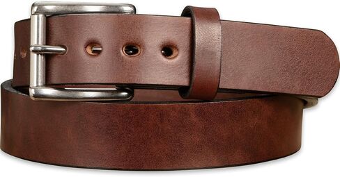 أحزمة Bullhide، حزام جلدي رجالي غير مخيط للعمل، CCW Carry، عرض 1.50 بوصة، صنع في الولايات المتحدة الأمريكية in Saudi Arabia