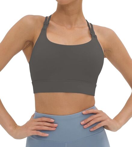 V VOCNI Nursing Bras for Breastfeeding Maternity Sports Bras Tank Top Sexy Crisscross Back Workout Yoga Pregnancy Bra in Saudi Arabia
