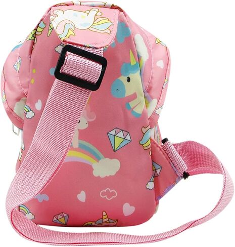 JUMISEE Cute Unicorn Dinosaur Crossbody Chest Bag Cartoon Sling Shoulder Bag for Travelling Hiking in Kuwait