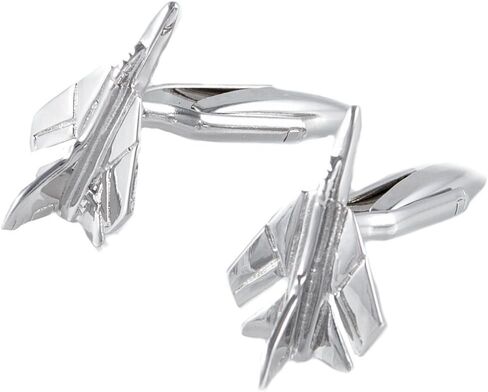 Plane Airplane Pilot Jets 6 Pairs Cufflinks in a Presentation Gift Box, Collar Tabs & Polishing Cloth in Saudi Arabia